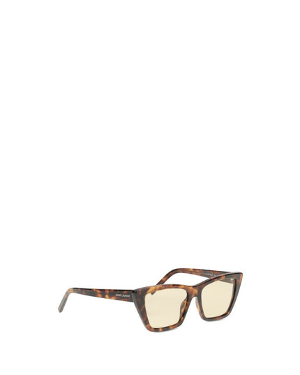 Saint Laurent Beige Acetate Sunglasses