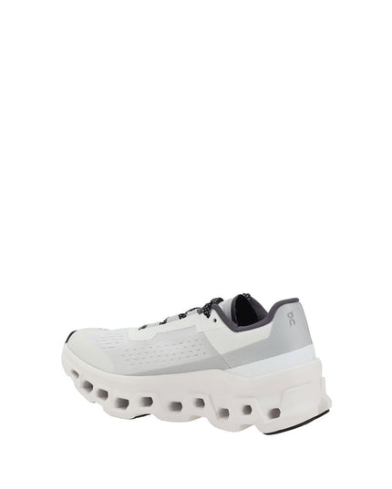 ON White Polyester Athletic Sneakers