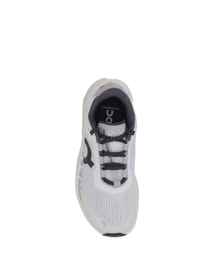 ON White Polyester Athletic Sneakers