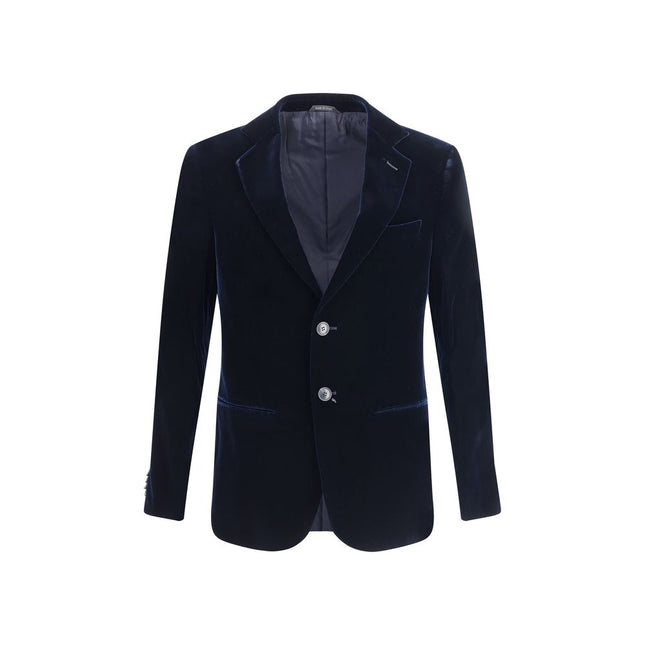 Giorgio Armani Black Viscose Blazer