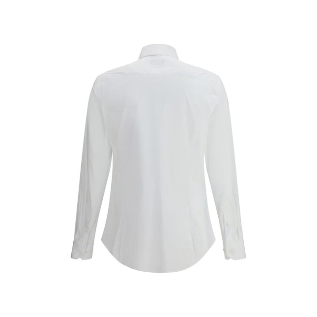 Giorgio Armani White Cotton Dress Shirt