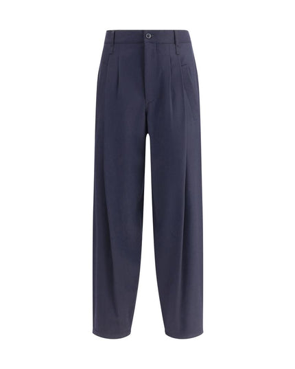 Giorgio Armani Lightweight wool cloth single-dart Pants