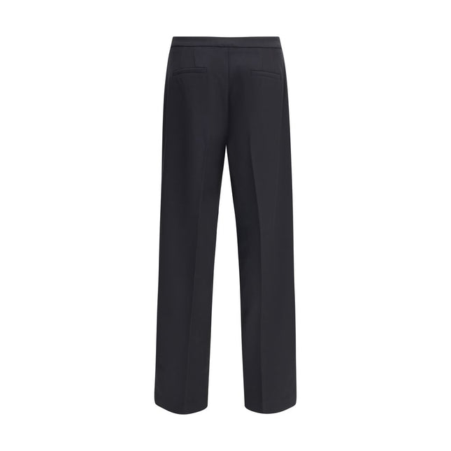 Cruna Black Polyester Casual Pants