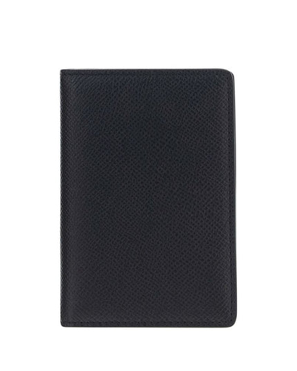 Margiela Black Calf Leather Bos Taurus Wallet
