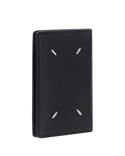 Margiela Black Calf Leather Bos Taurus Wallet
