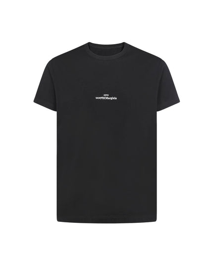 Margiela Black Cotton T-Shirt
