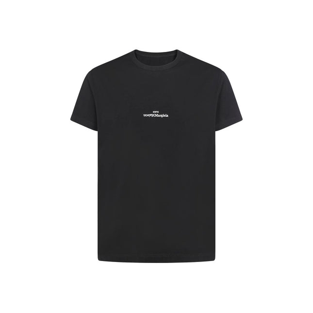 Margiela Black Cotton T-Shirt