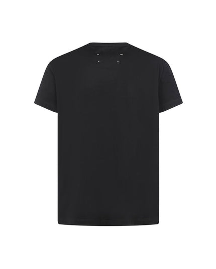 Margiela Black Cotton T-Shirt