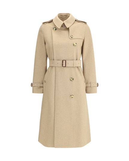 Burberry Beige Cashmere Coat