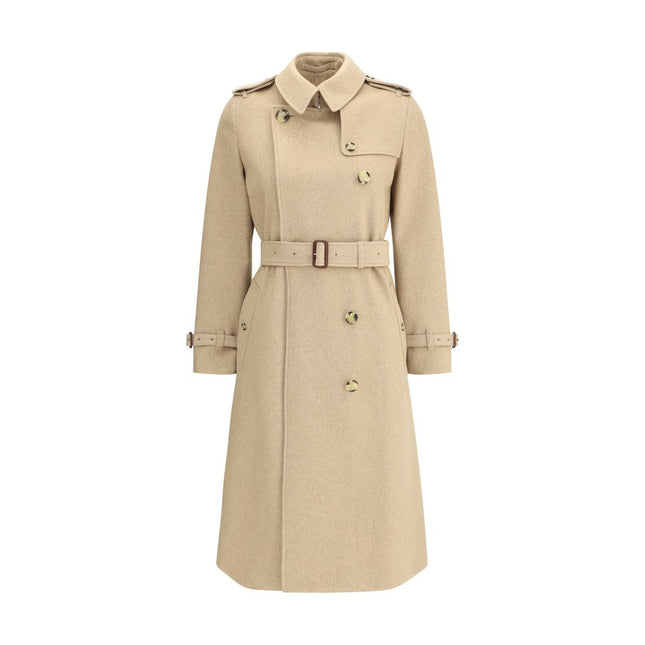 Burberry Beige Cashmere Coat