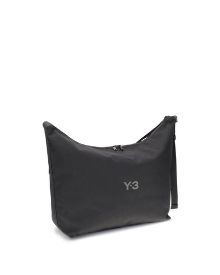 Y-3 Black Polyamide Shoulder Bag