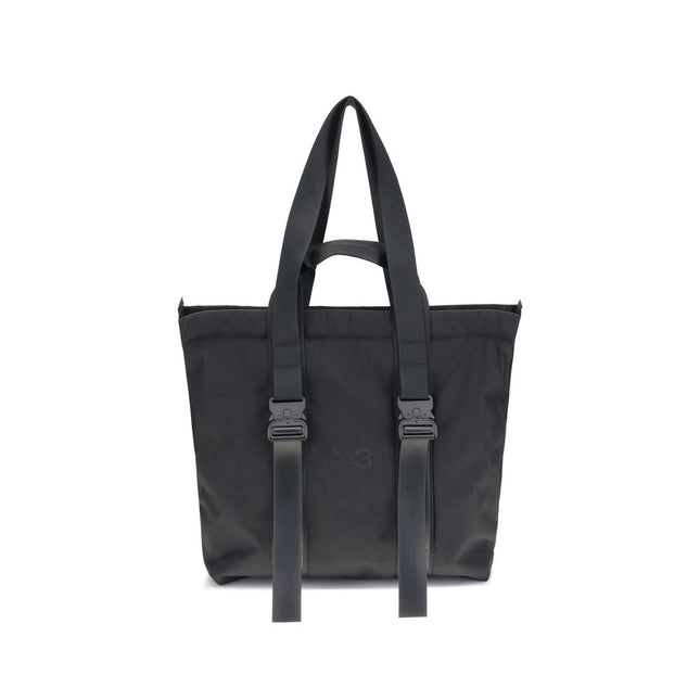 Y-3 Black Nylon Shoulder Bag