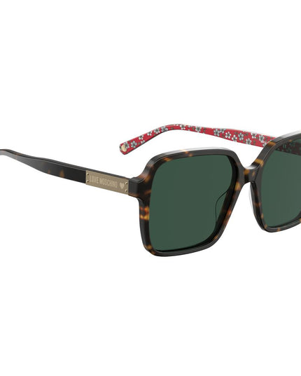 Love Moschino Brown Acetate Sunglasses