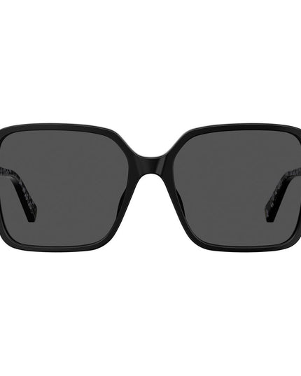 Love Moschino Black Acetate Sunglasses