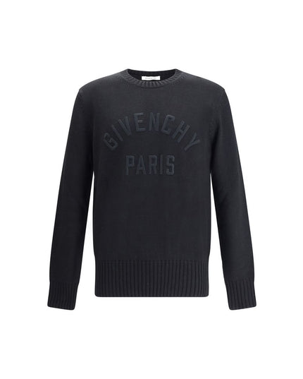 Givenchy Black Cotton Sweatshirt