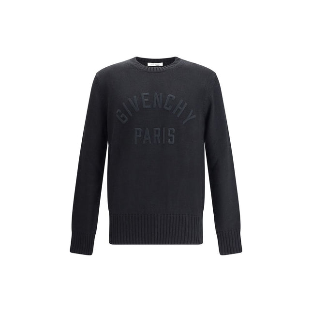 Givenchy Black Cotton Sweatshirt