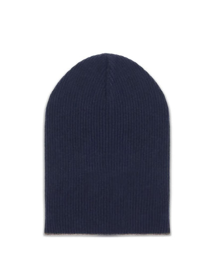 Brunello Cucinelli Black Cashmere Beanie