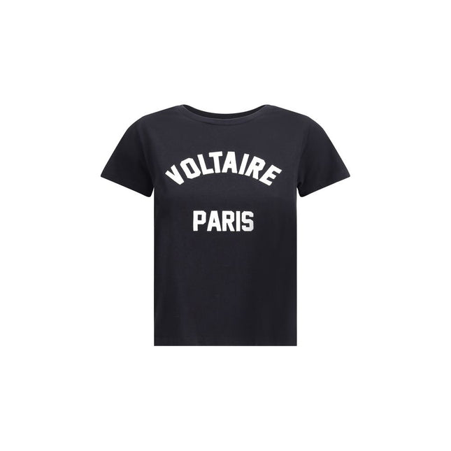 Zadig & Voltaire Black Cotton T-Shirt