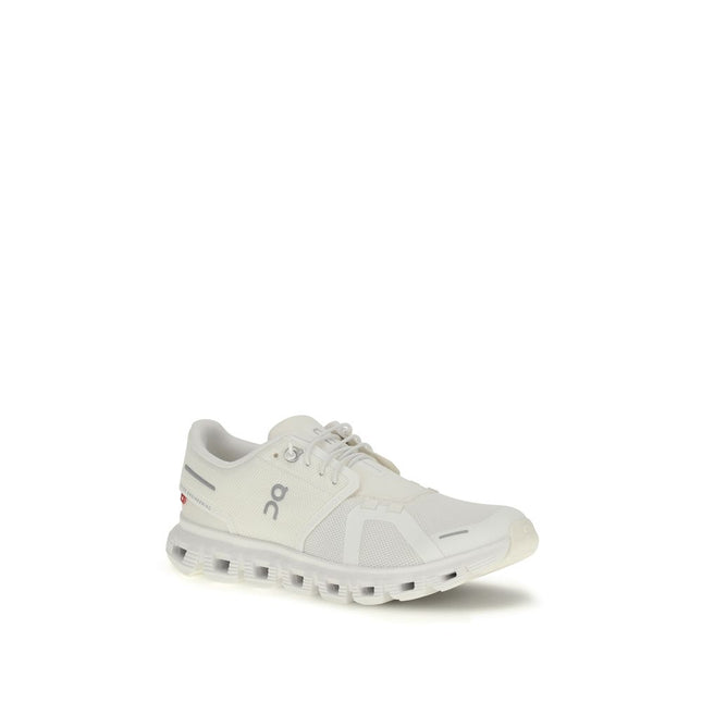 ON White Recycled Polyester Athletic Sneakers