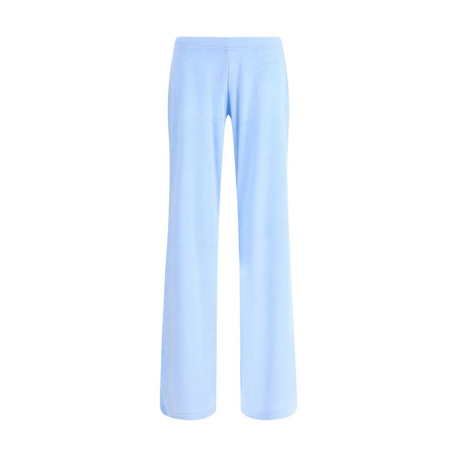 Balenciaga Light Blue Triacetate Casual Pants
