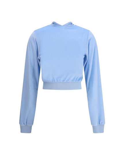Balenciaga Light Blue Triacetate Top
