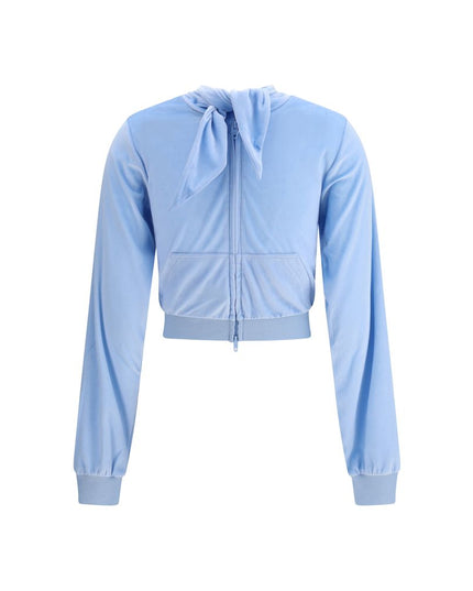 Balenciaga Light Blue Triacetate Top