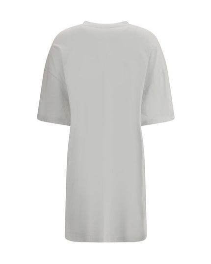 Balenciaga White Cotton Casual Dress