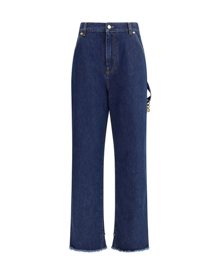 Darkpark Blue Cotton Jeans Denim