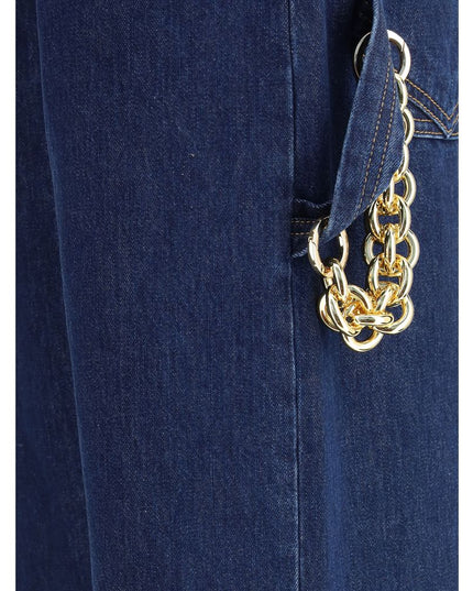 Darkpark Blue Cotton Jeans Denim