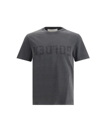 Golden Goose Gray Cotton T-Shirt