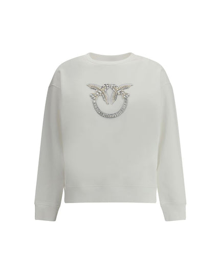 PINKO White Cotton Sweatshirt