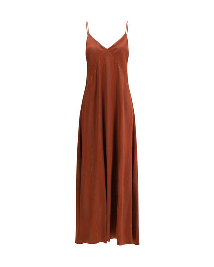 Forte_Forte Orange Silk Casual Dress