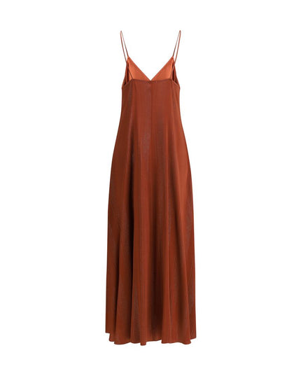 Forte_Forte Orange Silk Casual Dress