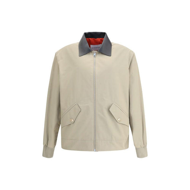 Givenchy Beige Cotton Jackets And Coat