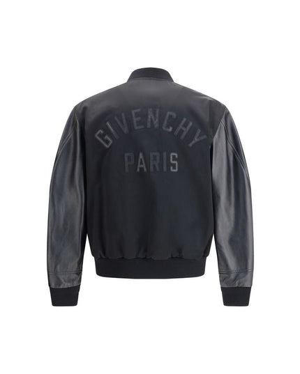 Givenchy Black Cotton Bomber