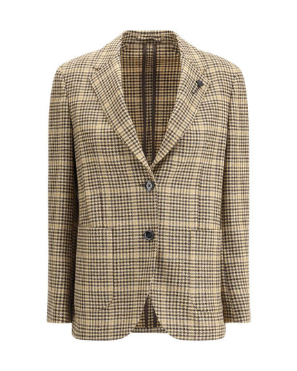 Lardini Beige Wool Blazer