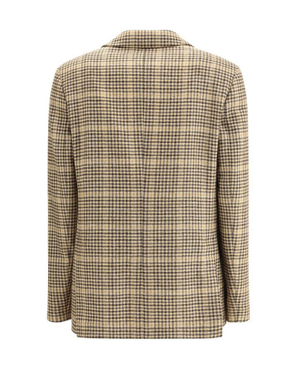 Lardini Beige Wool Blazer