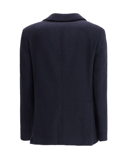 Lardini Blue Wool Blazer