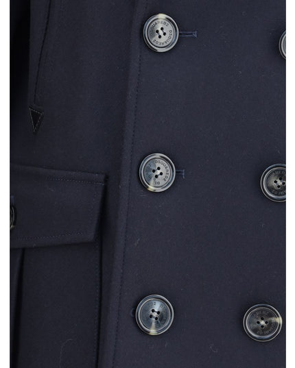 Dsquared² Blue Wool Coat