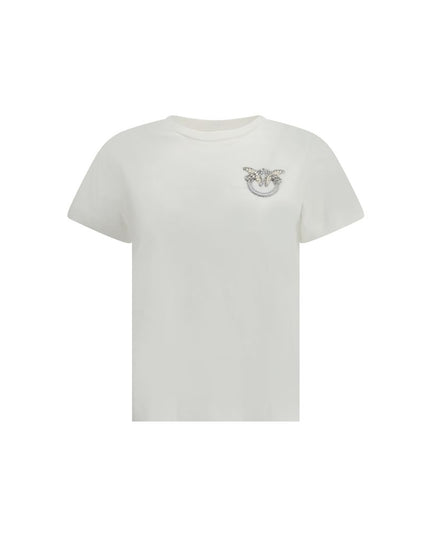 PINKO White Cotton T-Shirt