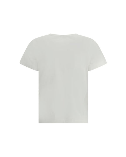 PINKO White Cotton T-Shirt