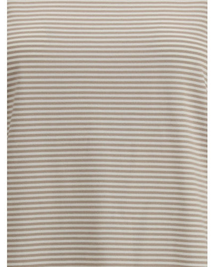Brunello Cucinelli Beige Cotton T-Shirt