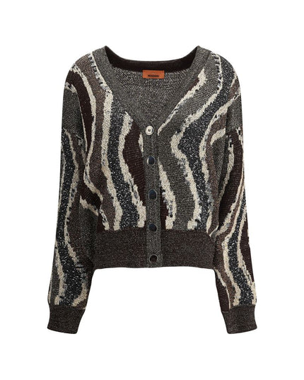 Missoni Brown Viscose Cardigan