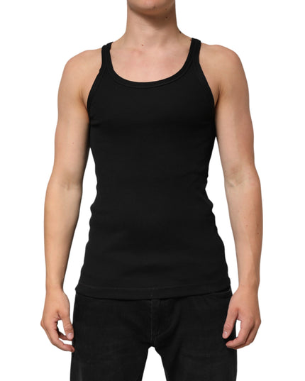 Dolce & Gabbana Black Tank Sleeveless Underwear Men T-shirt