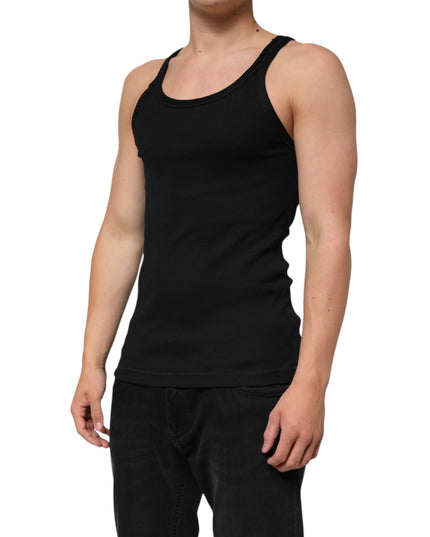 Dolce & Gabbana Black Tank Sleeveless Underwear Men T-shirt