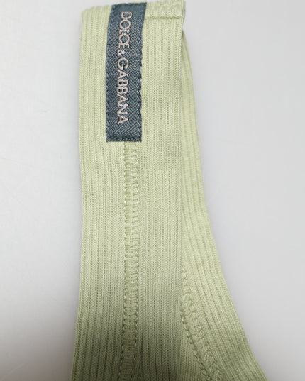 Dolce & Gabbana Light Green Tank Sleeveless Men Men T-shirt