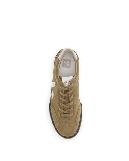 Veja Brown Leather Sneakers