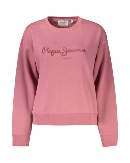Pepe Jeans Purple Cotton Women Sweater