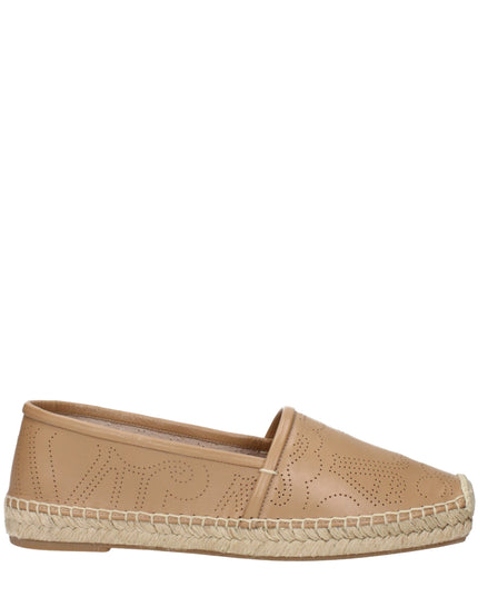 Max Mara Brown Leather Espadrilles