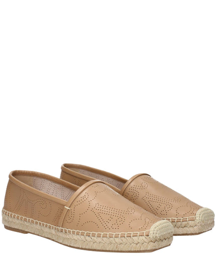 Max Mara Brown Leather Espadrilles